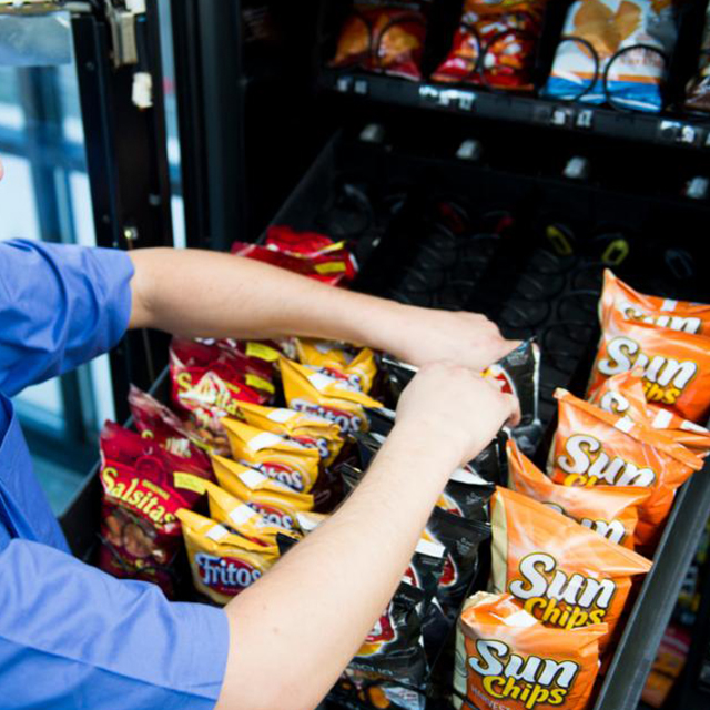 Vending Machine Service Restocking