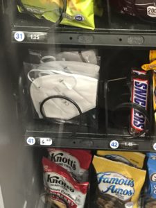 N95 Facemask in Vending Machine